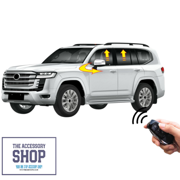 Toyota Landcruiser 300 series Auto Window Closer and Mirror  Folding 2023-