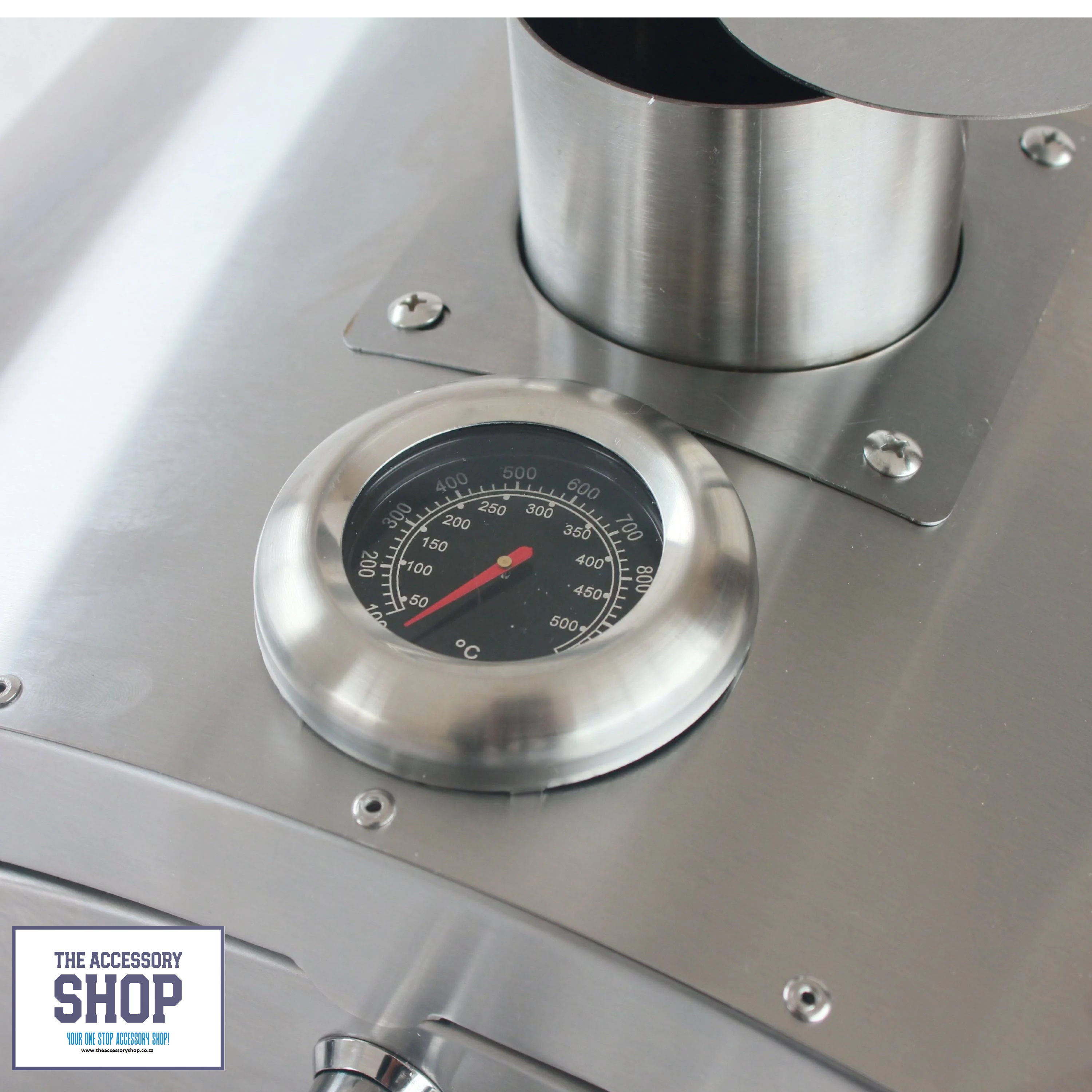 Pizza Oven Gas Stainless Steel Cibo, with Built-In Thermometer -Alva - Image 6