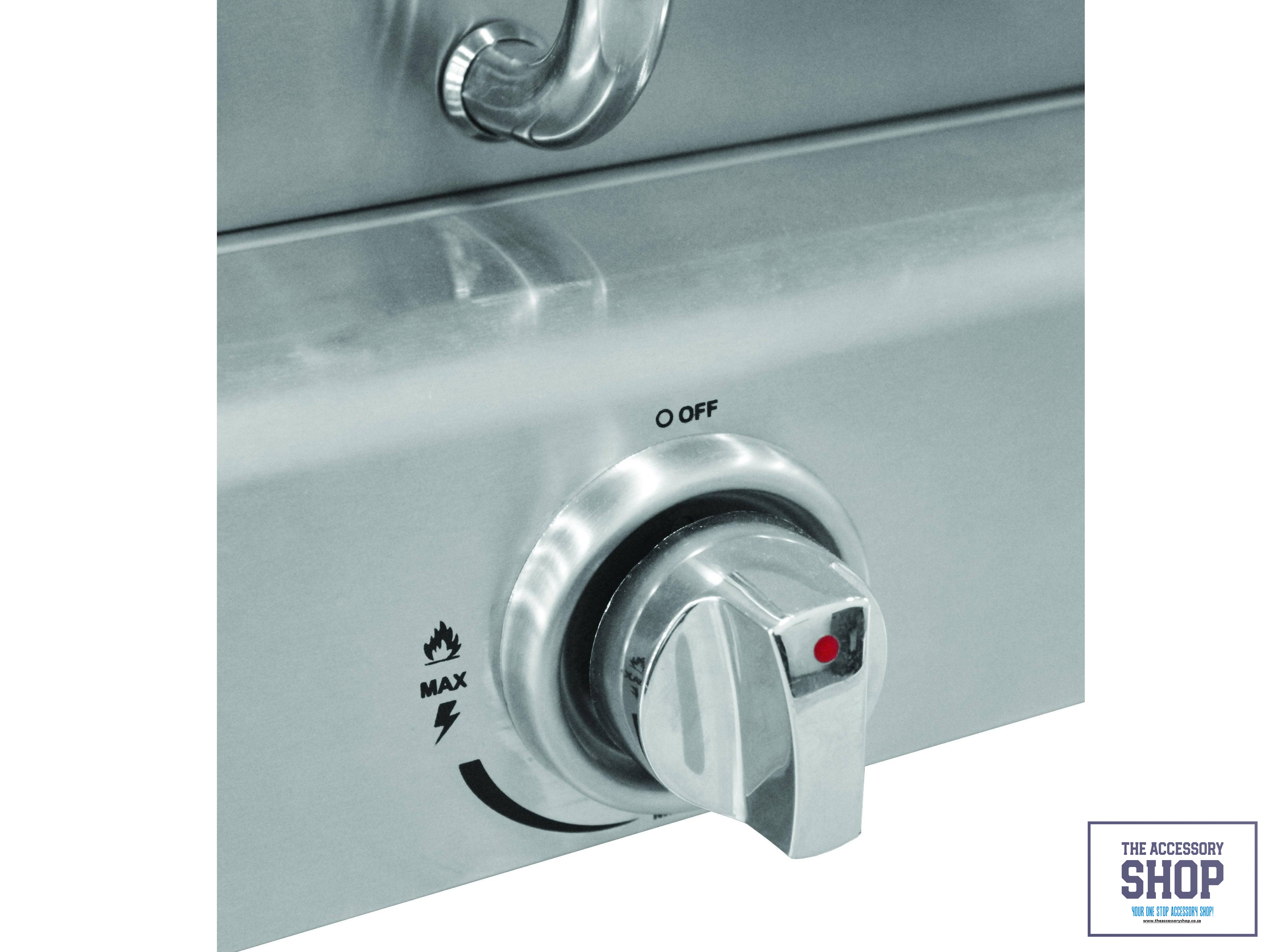 Pizza Oven Gas Stainless Steel Cibo, with Built-In Thermometer -Alva - Image 4
