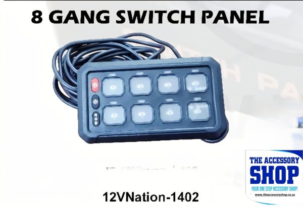 Gang panel switch wired and wireless - Image 3