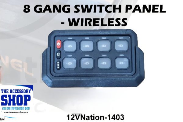 Gang panel switch wired and wireless - Image 5