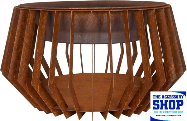 Firepit Oxidised Turbine 60cm-La Hacienda