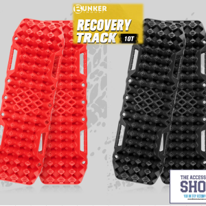 Recovery Tracks Sand Track with Jack Base 10Ton Red or Black (Pair)
