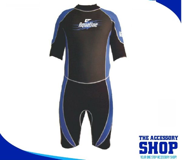 Wetsuits Mens Shorty 2.5mm -Aqualine - Image 3