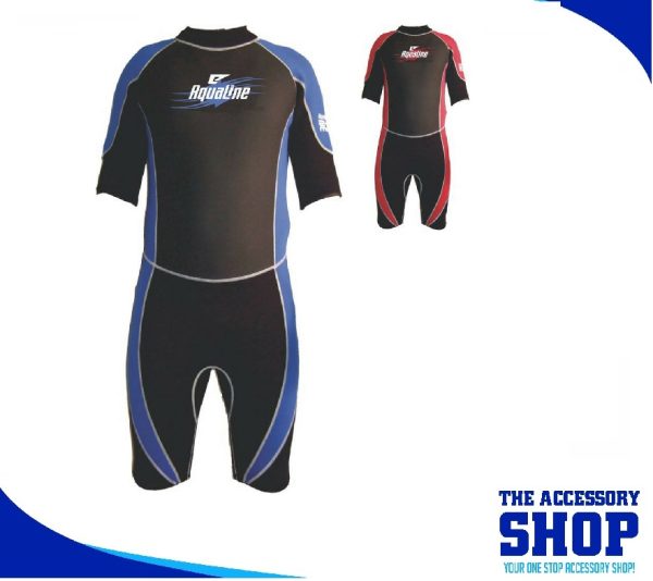 Wetsuits Mens Shorty 2.5mm -Aqualine