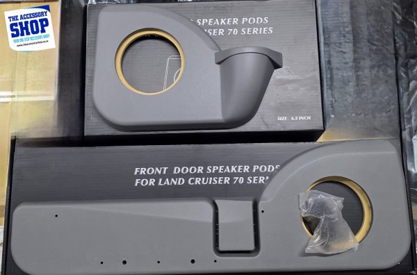 Toyota Land Cruiser 70 Series 6inch  Front & Rear door speaker pods - Image 3