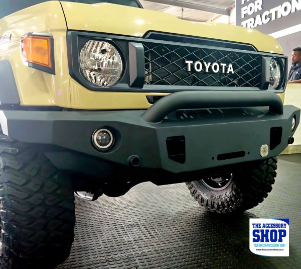 Toyota Landcruiser 79 series Hybrid Bumper Replacement, winch compatible - DAG - Image 4