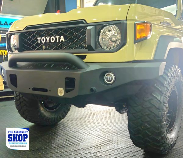 Toyota Landcruiser 79 series Hybrid Bumper Replacement, winch compatible - DAG - Image 3