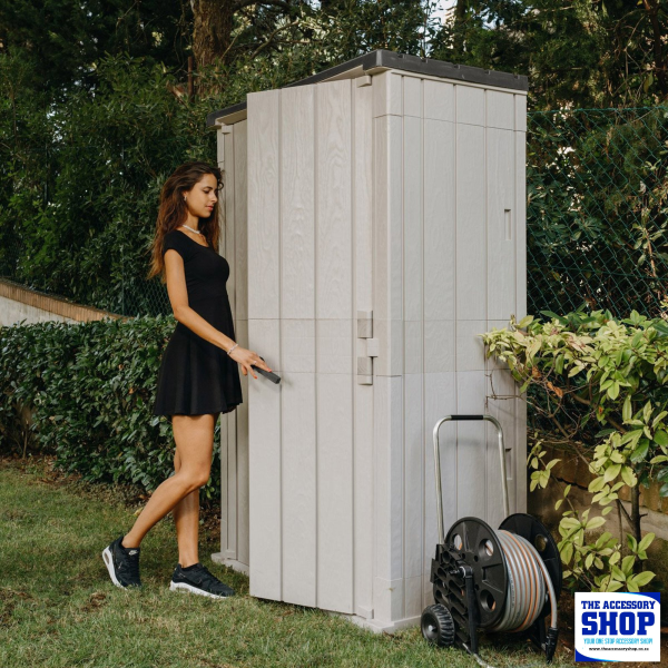 Shed Garden Tool chest High Stora Way -1670L -Toolmax - Image 2