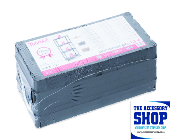 Shelving Unit Universal Pro 63-4 4-Shelf-Toomax - Image 5