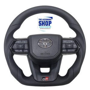Toyota Landcruiser GR steering wheel