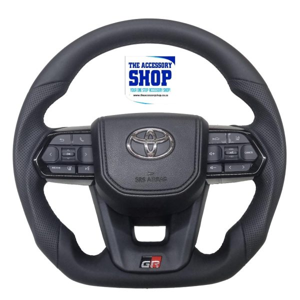 Toyota Landcruiser GR steering wheel