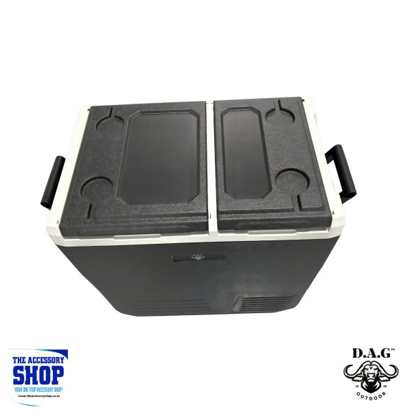 Camping Fridge Freezer, Dual Compartment 75l DAG - Image 3