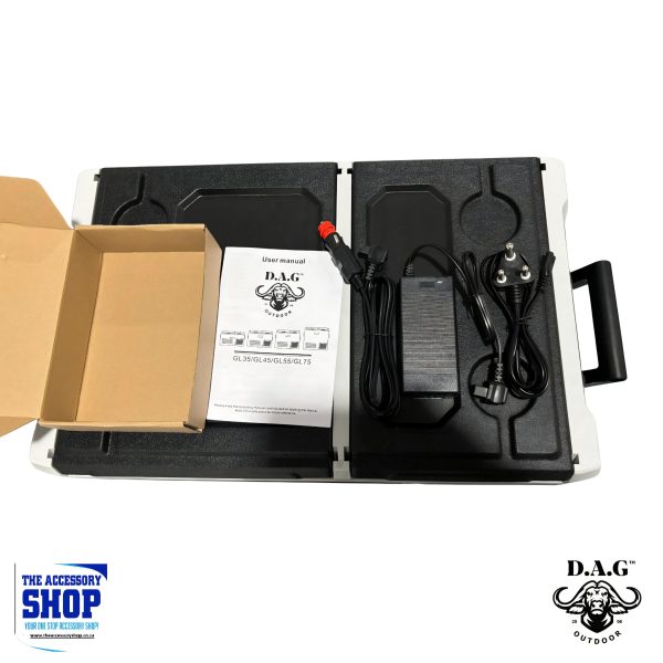 Camping Fridge Freezer, Dual Compartment 75l DAG - Image 4