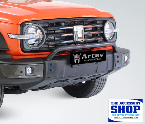 TANK 300 Styling Bar with Spot Light Tabs Black GWM BS-710027