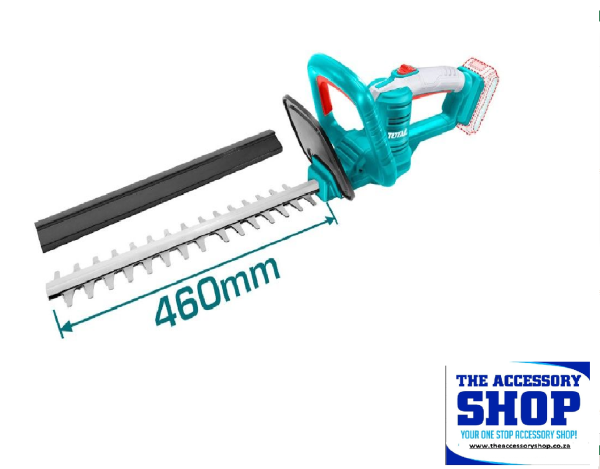 Hedge Trimmer 460mm Total Tools ( No Battery & Charger) THTLI20018
