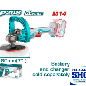 Polisher Cordless Total Tools ( No Battery & Charger) TAPI2018