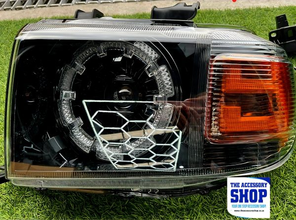Toyota Landcruiser 79 Series Replacement Head Lights Set of 2 (Aussie Style) 2009 to 2023 - Image 2