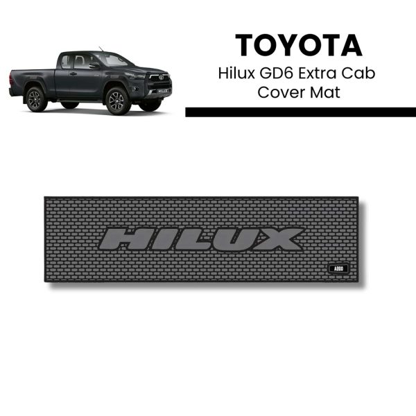 Toyota Hilux GD6 Extra Cab Cover Mat