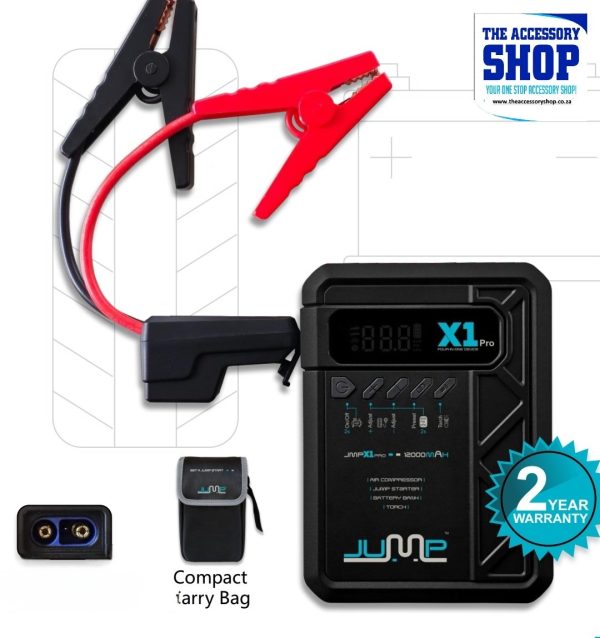 Jump Start with Air Pump 12000mah Jump X1 Pro