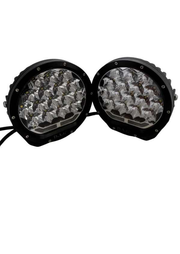 DAG 7" Spotlights With Incorporated Daytime Running Lights 96w
