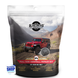 GlueTread Full-Size Sidewall Kit Puncture Repair Kit