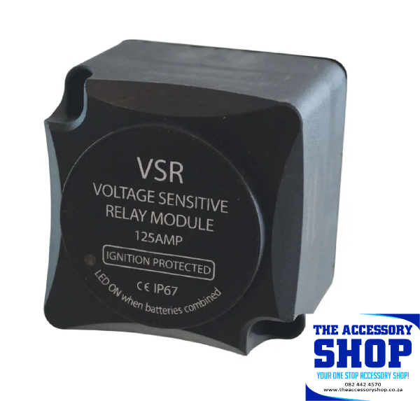 Battery Isolator Smart VSR 125 AMP Voltage Sensitive Relay