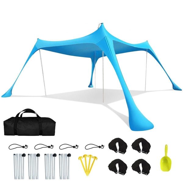 Sun Haven Mega Beach Shade- 3m x 3m x 2m Seagulls - Image 3