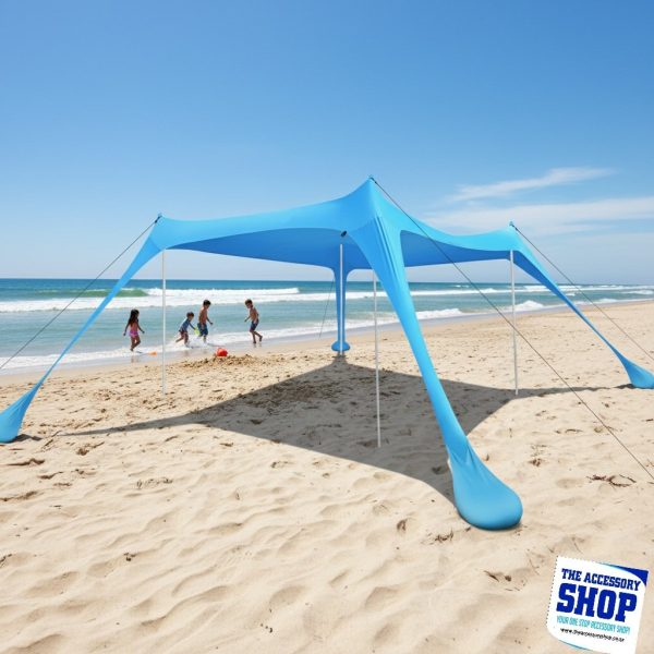 Sun Haven Mega Beach Shade- 3m x 3m x 2m Seagulls - Image 2