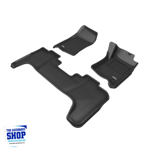 Toyota Land Cruiser 70 Series Pickup (Double Cab) 3D MAXpider KAGU moulded mats set 2006 to current