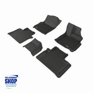 Toyota Hilux Automatic 2016-Present Moulded Floor Premium Mats 3D MAXpider KAGU