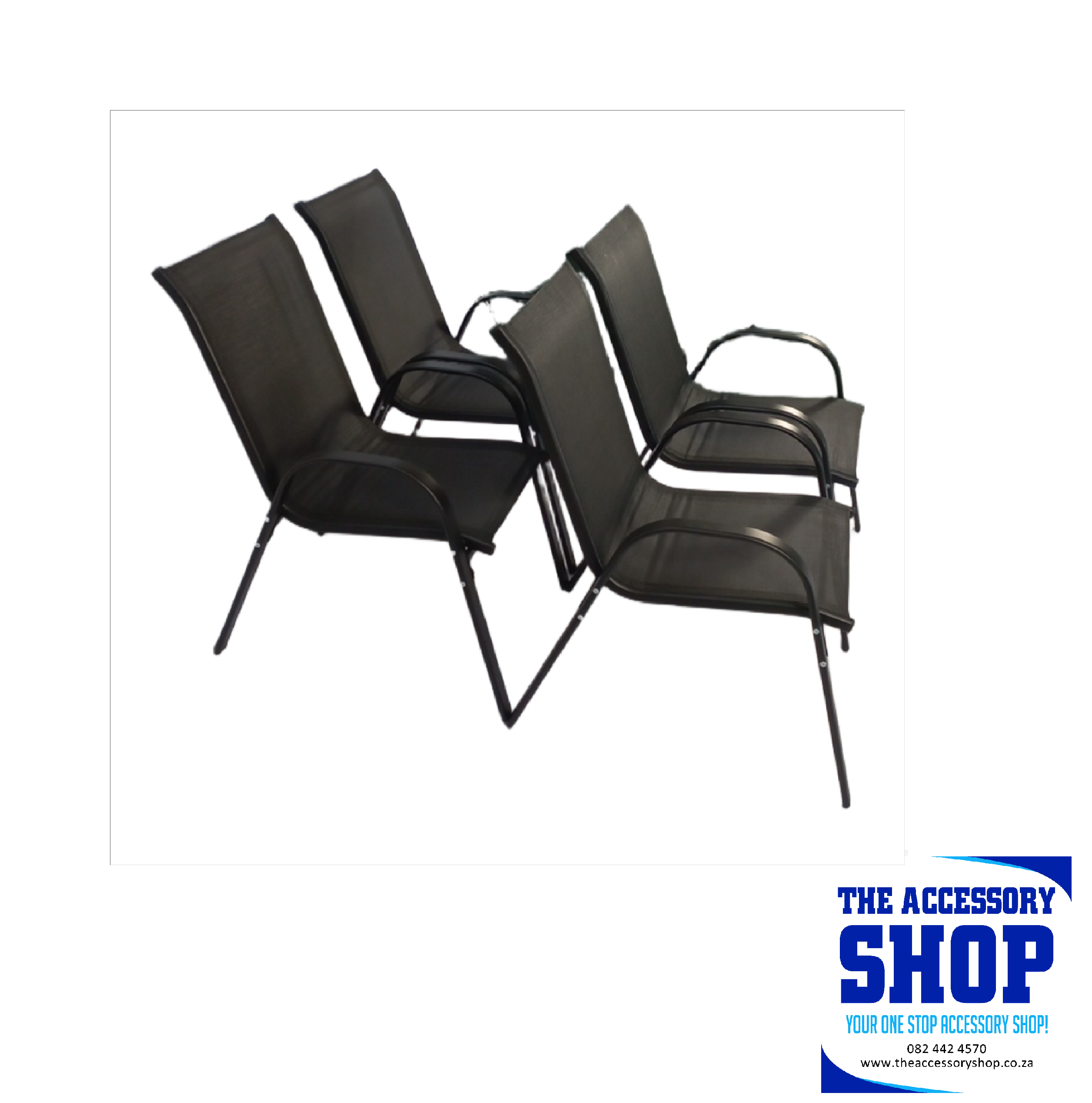 Patio Chairs Pack of 4 KD - Image 2