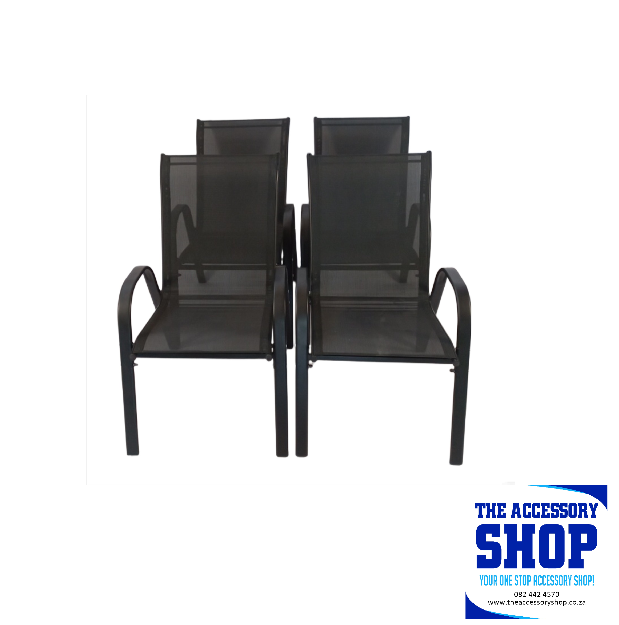 Patio Chairs Pack of 4 KD - Image 3