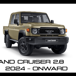 Toyota Landcruiser 2.8 Double or Single Cab Auto Degraaf Exhaust System Complete