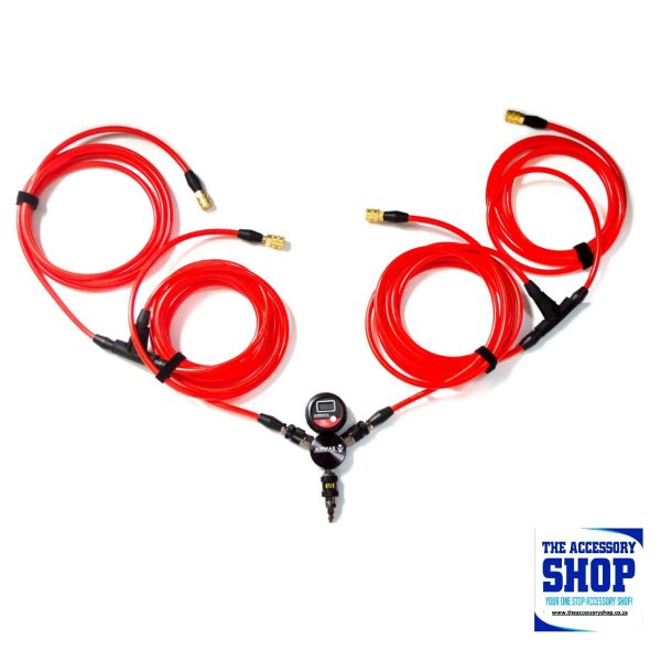 Inflator and Deflator 2 & 4 Way EZ Tyre Pressure Airmax - Image 2