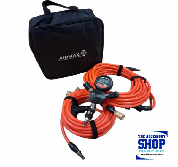 Inflator and Deflator 2 & 4 Way EZ Tyre Pressure Airmax