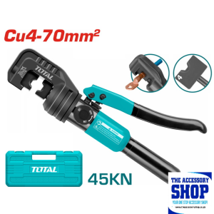 Crimping Tool Hydraulic  4-70mm2 (THCT070) Total Tools