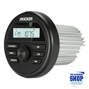 Kicker Weather Resistant Media Centre Bluetooth AM/FM Digital Tuner 46KMC42
