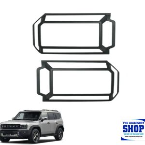 Jetour T2 Headlight Trim Matt Black 2025-