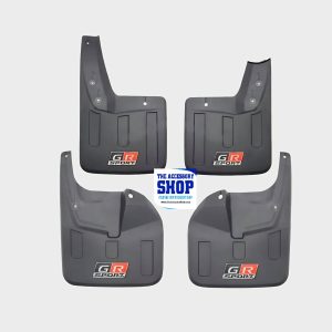 Toyota Hilux Mud Flaps with GR Logo GD6 2016+