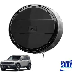 Jetour T2 Spare Wheel Cover Stainless Steel Outer Case with Lock 2025-