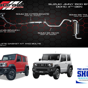 Suzuki Jimny Degraaf performance exhaust 1500 16v 3 and 5 Door