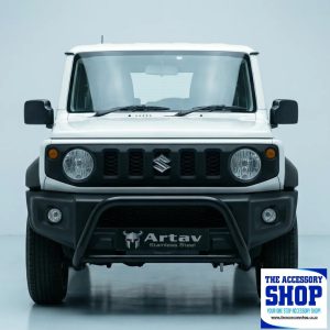Suzuki Jimny Nudge Bar Black Stainless Fits 3 and 5 Door Model 2018- Artav