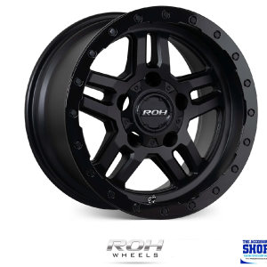 Mag Rims Hammer Matt Black 17X9J-12 5/150 Land Cruiser ROH