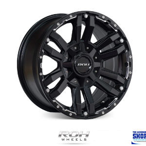 Mag Rims Vapour Matt Black 17X9J-12 5/150 Land Cruiser ROH