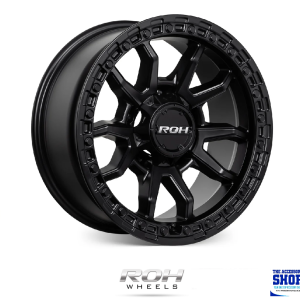 Mag Rims Raid Matt Black 17X9J-12 5/150 Land Cruiser ROH