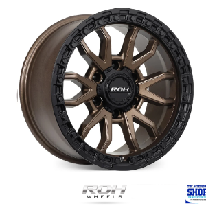 Mag Rims Raid Matt Black Bronze 17X9J-12 5/150 Land Cruiser ROH