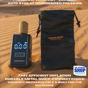 Tyre Digital Deflator and Pressure Gauge, Rechargeable  Airmax
