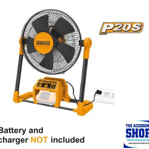Fan 325mm Cordless 20v and 220v 3 Speed Ingco CFALI2001