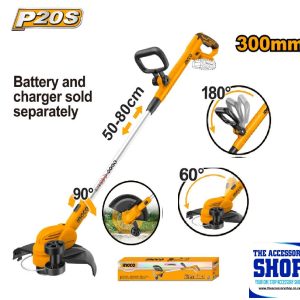 Grass Trimmer Cordless 300mm 20v Tool Only Ingco CGTLI20328